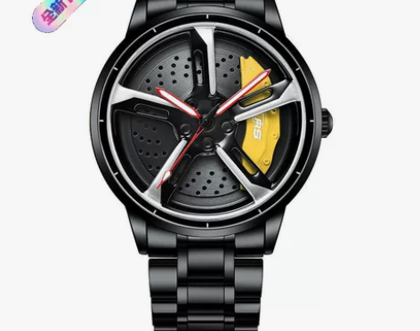 就算没有车，带上这款手表，说明你是玩车人，...