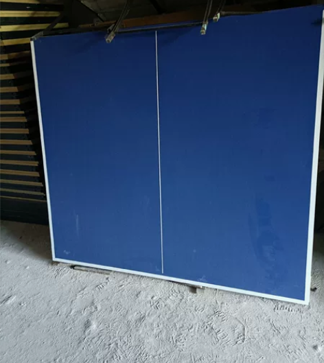 自提，乒乓球桌，几乎全新，买回来拆开包装没...