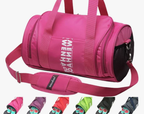 运动包女健身包男圆筒单肩包斜挎手提训练包鞋...