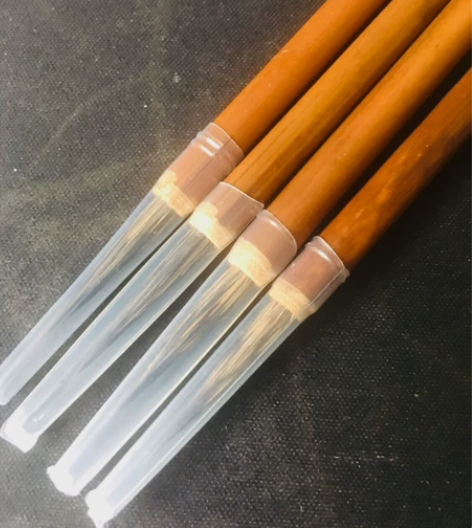 80年代美院定版老毛笔勾线笔 国画工笔画小...