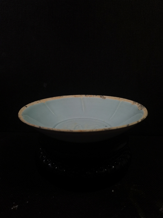 宋代湖田刻花双鱼碗，器型古朴素雅，全美品，...
