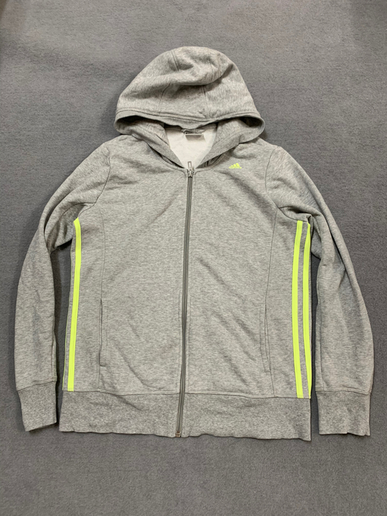 阿迪达斯adidas正品女子春秋款拉链外套
