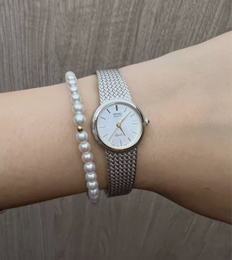 精工 seiko 麦穗 小银表 手围16-...