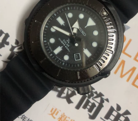 精工手表改装 石英表，用电池的 感兴趣的话...