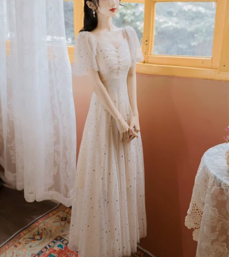 亏本清仓！夏季超仙气仙女长裙子网纱雪纺宫廷...