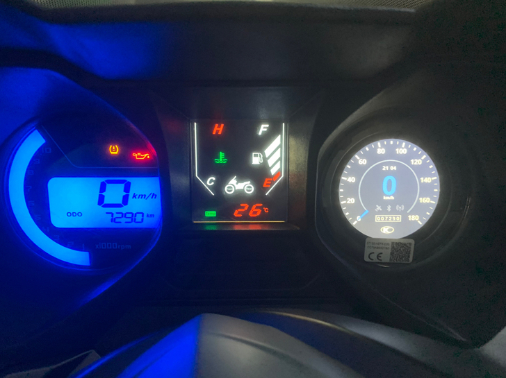 99新光阳400cc、2019年6月国四车...