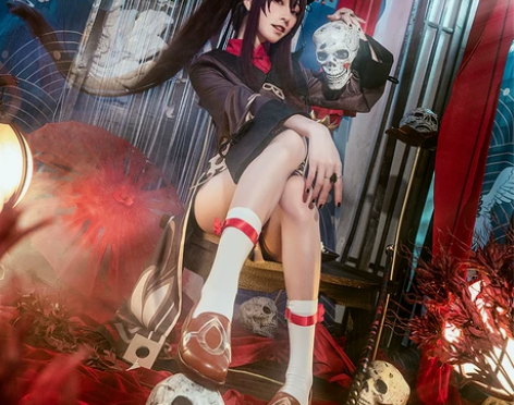 漫骨现货原神cos服胡桃cos游戏套装衣服...