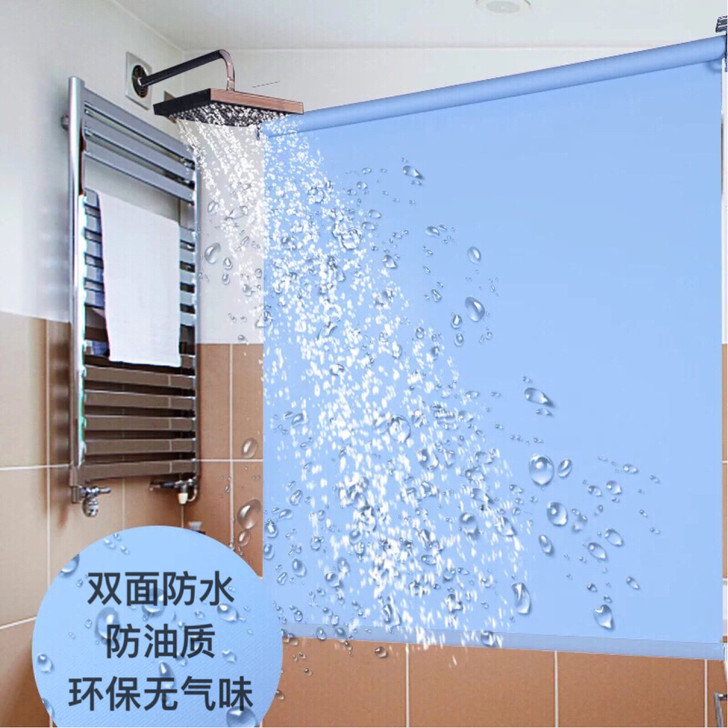 双面防水卷帘新型环保窗帘全遮光防水工程卧室...