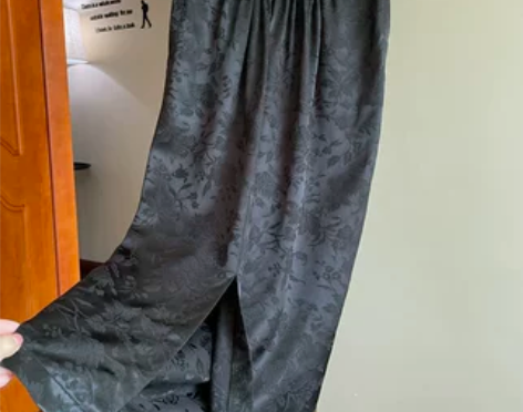 新中式高腰显瘦半身裙!2022春夏新款树枝...