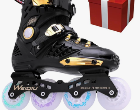 溜冰鞋成人专业平花轮滑鞋男女生花式滑冰旱冰...