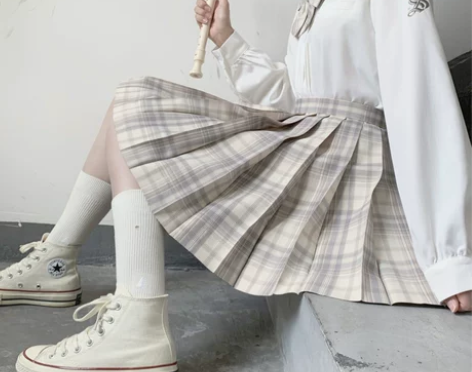 现货安可原创 香芋奶霜  夏季新款正统JK...