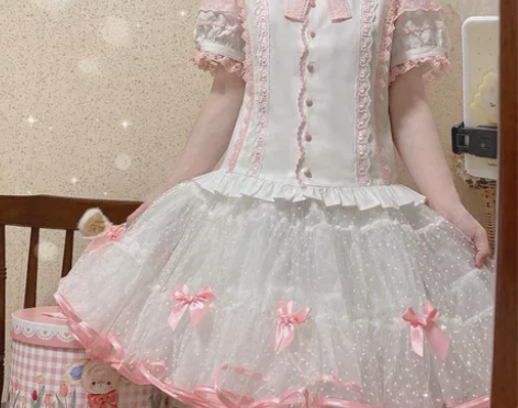 【加洛特兔lolita】樱樱花少女loli...