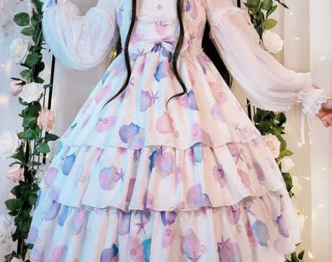 大刀包邮出！深海物语 半糖甜心lolita...