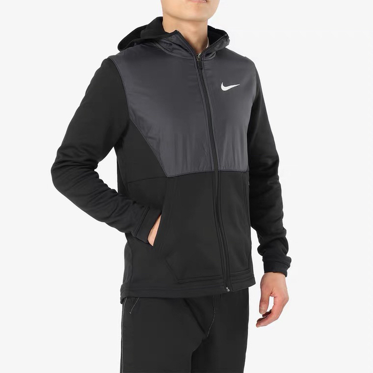 Nike/耐克正品Therma男子全长拉链...