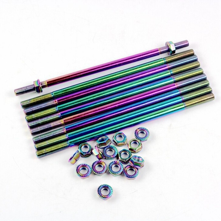 电动车改装不锈钢M10 M12轴心前后轴芯...