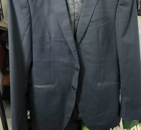 海澜之家男士小西服外套一件 藏蓝色 尺码5...