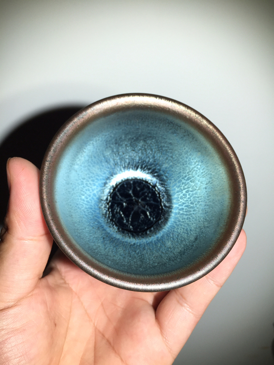 清仓特价龙鳞纹束口杯,口径8.5高度5。原...