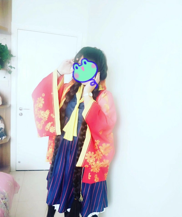 多肉君大乔和风羽织jk。