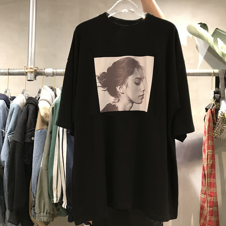 【礼遇价】2020夏季新款短袖t恤女宽松中...