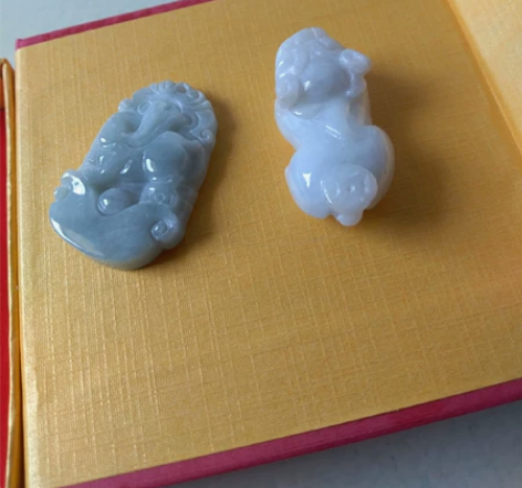玉雕小件两个，闲置包真，东西不贵，不议价，...