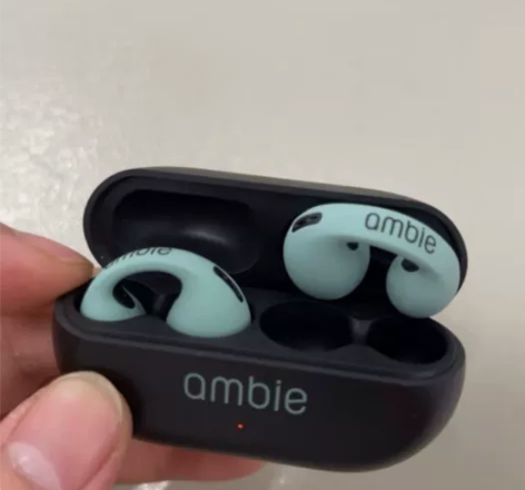 骨传导耳机日本ambie限定耳环式无线蓝牙...