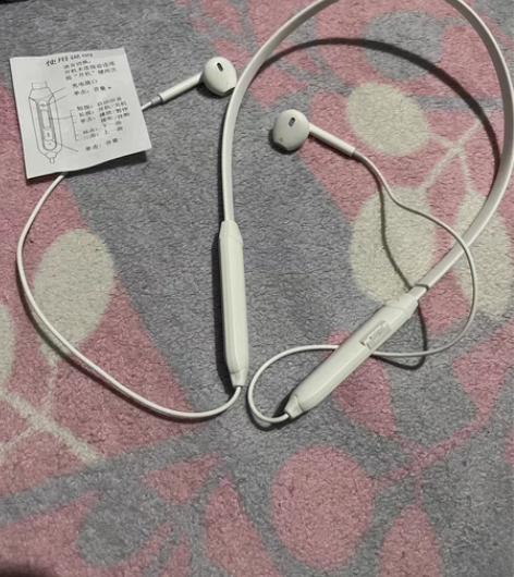无线蓝牙耳机挂脖式跑步运动型适用跑步降噪颈...