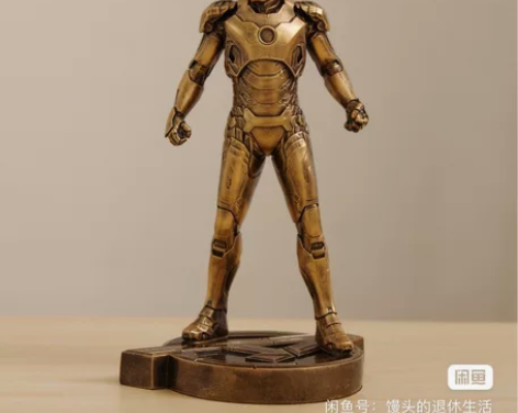漫威手办,钢铁侠雕塑,精品典藏版1/6 感...