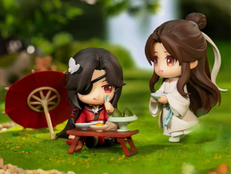 天官赐福【极乐雅宴】q版手办 有亚克力和钥...