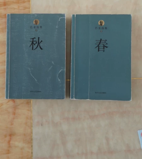 来自巴金的激流三部曲中经典两部《春》《秋》...