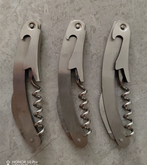 多功能红酒啤酒不锈钢肥仔刀开瓶器 量大从优...