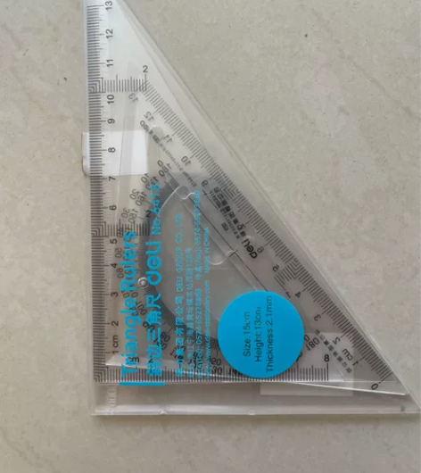 三夹板，一套两个，刻度13。所见即所得，自...