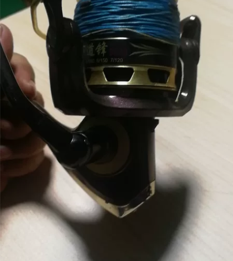 海明威纺车轮，5000型花白鲢专用，入手几...