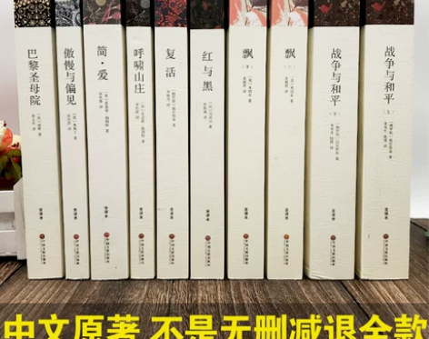 傲慢偏见世界与偏见正版战争与和平飘十大名著...