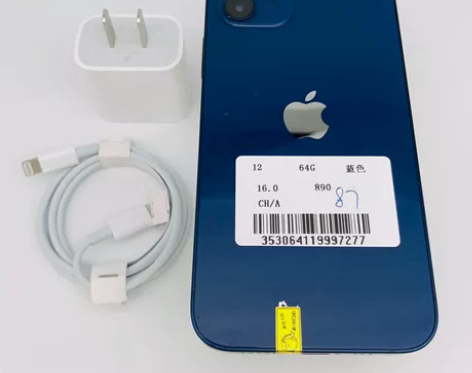 9成新苹果 iPhone 12  蓝色  ...