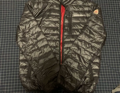 男波司登羽绒服 胸围110cm 衣长65c...