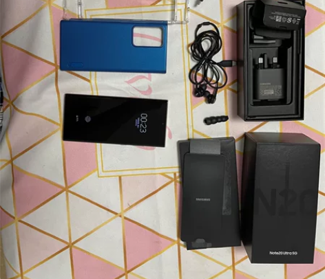 三星note20u 港版12+256 金色...