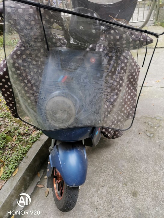 电动电瓶摩托车72v男双人踏板长跑王外卖大...