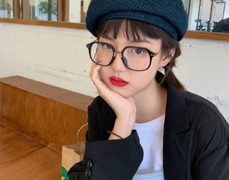 新款秋冬格子贝雷帽女日系复古文艺画家帽潮韩...