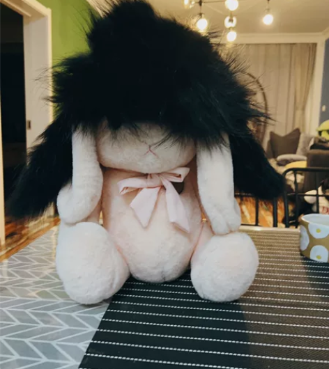 黑色狐狸毛雷锋帽！全新！未醒毛！ 大人帽子...