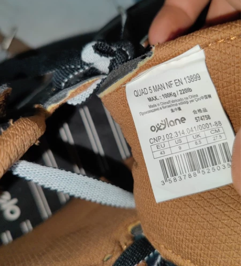 迪卡侬成人男双排溜冰鞋花样轮滑四轮旱冰鞋o...