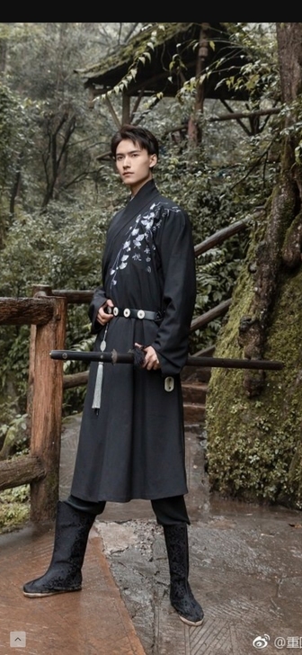 重回汉唐 男女皆可穿的直裰