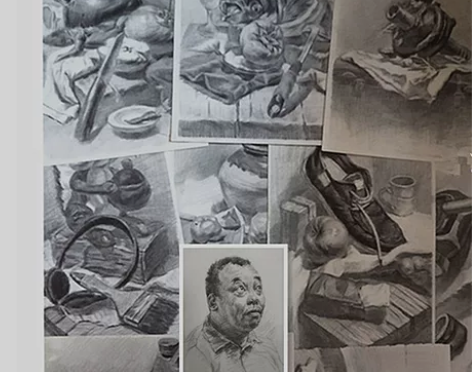 素描人物代画素描头像现货四开八开彩铅宝宝照片