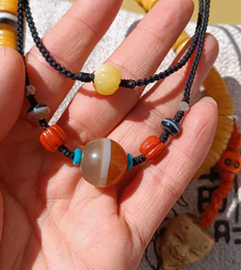 小老一线药师珠子，直径13左右，配件保真，...