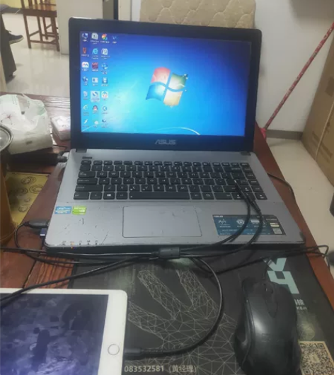 华硕A450V，送10个小电影，电池不耐用...