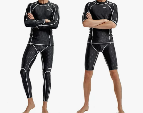 NSA男士游泳上衣 海边防晒潜水冲浪服 分...