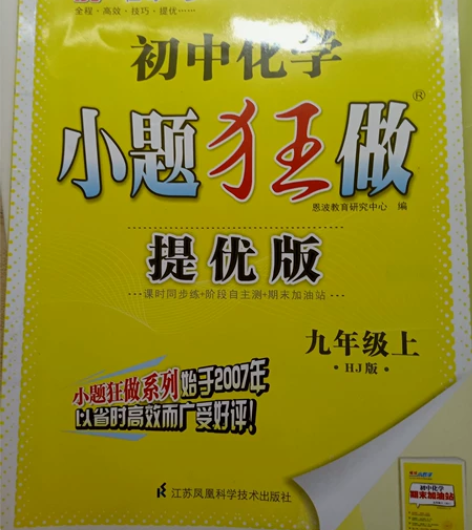 初中化学小题狂做  提优版 HJ 版九年级...