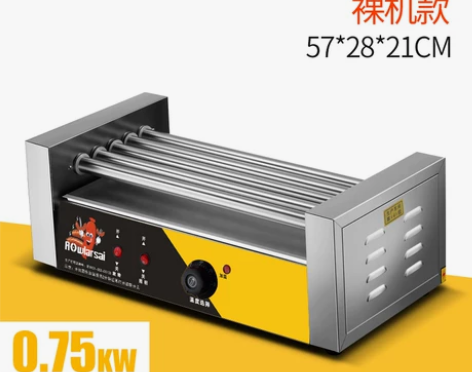 烤肠机商用小型台湾热狗机全自动烤香肠机家用...
