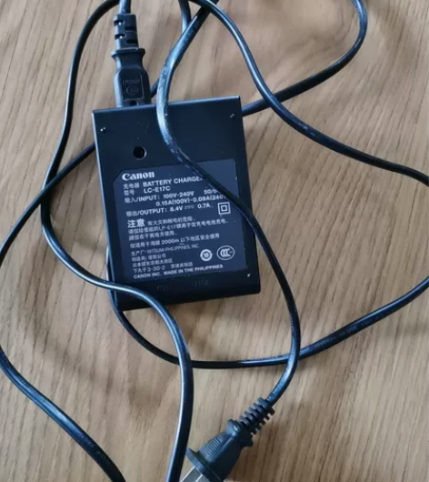 佳能相机充电器，LCE17C 适用于佳能相...
