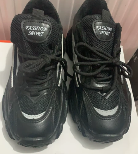 (全新加绒37.5)老爹鞋女ins潮202...