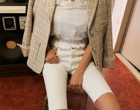 ?专柜牛仔短裤女白色五分裤夏季新款网红韩版...